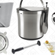 OXO Press & Pour Cocktail Shaker | $24 | Amazon
OXO Steel Cocktail Shaker | $24 | Amazon
OXO Cocktail Shaker | $8 | Amazon
OXO Steel Cocktail Strainer | $6 | Amazon
OXO Steel Muddler | $6 | Amazon
OXO Steel Jigger | $6 | Amazon
OXO Steel Ice Bucket | $40 | Amazon
OXO Double Wall Ice Bucket | $23 | Amazon
OXO Steel Bottle Pourer | $6 | Amazon